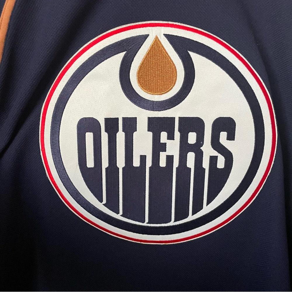 SOLD Men's RbK NHL Oilers Hockey Jersey Gagner, Sz XL - Picture 10 of 13